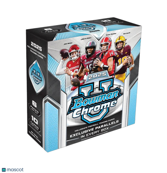2025 Topps NFL Bowman University Chrome Mega
