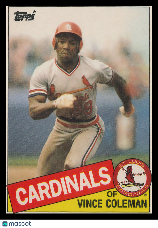 1982 Topps Vince Coleman #24T
