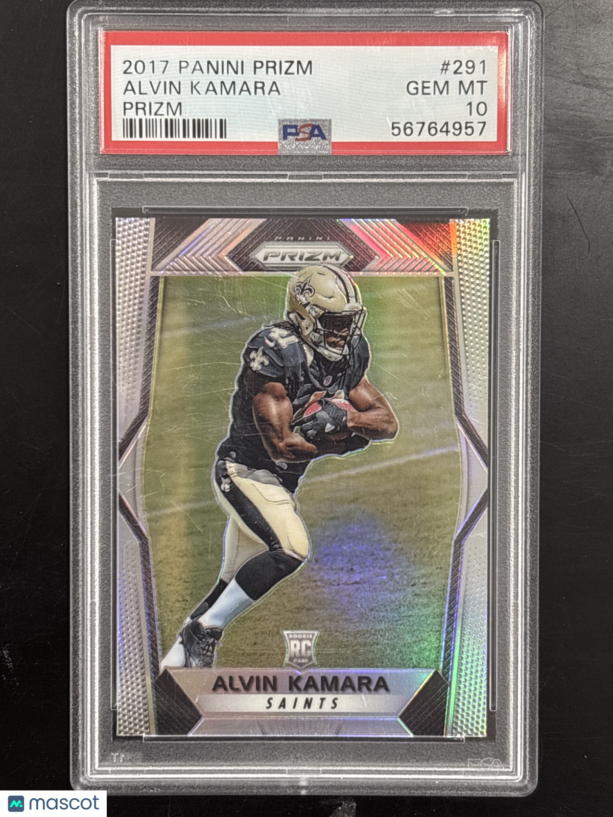2017 Panini Prizm Alvin Kamara #291 PSA 10
