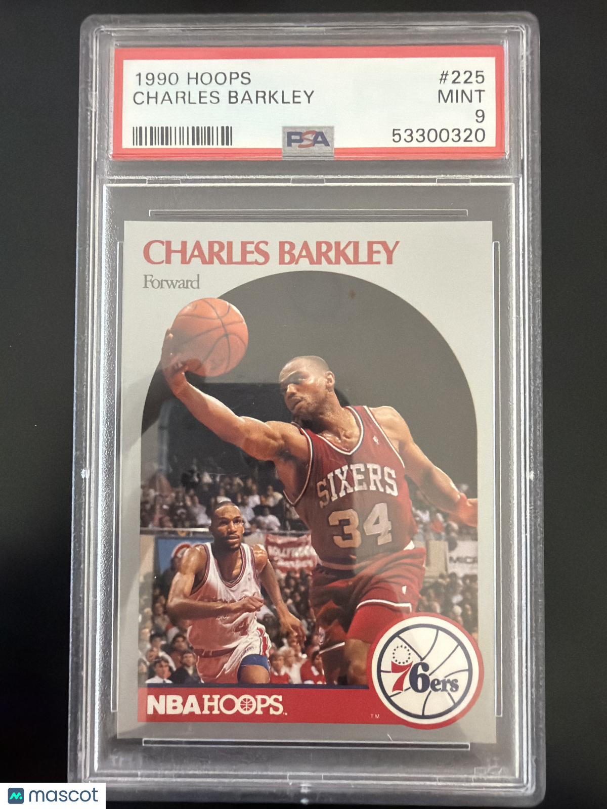 1990 Hoops Charles Barkley #225 PSA 9