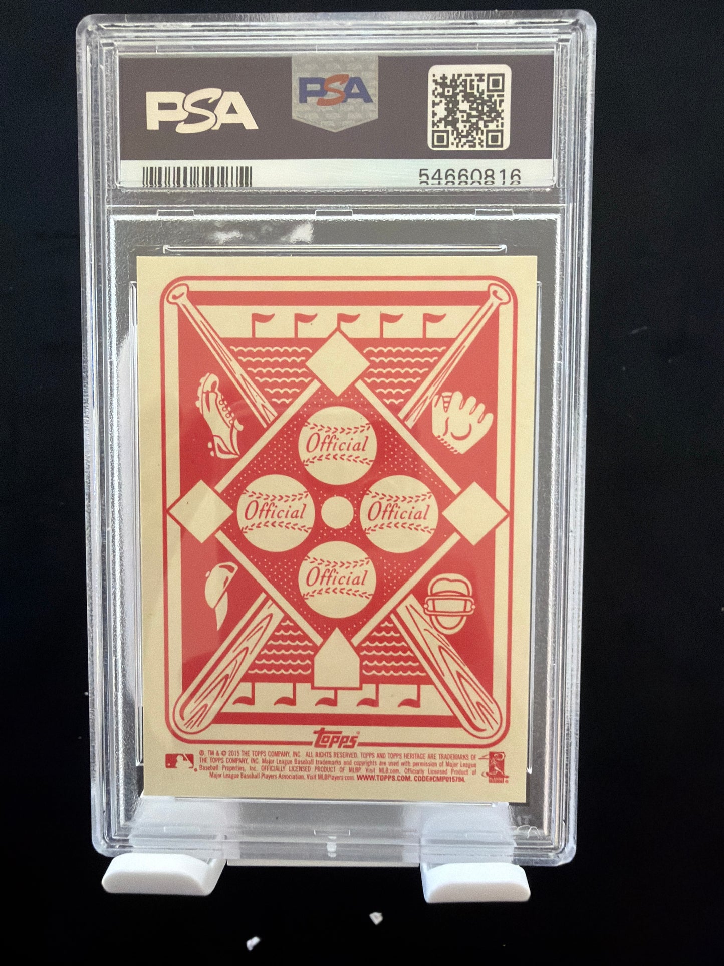 2015 Topps Heritage '51 Collection Kris Bryant #25 PSA 10