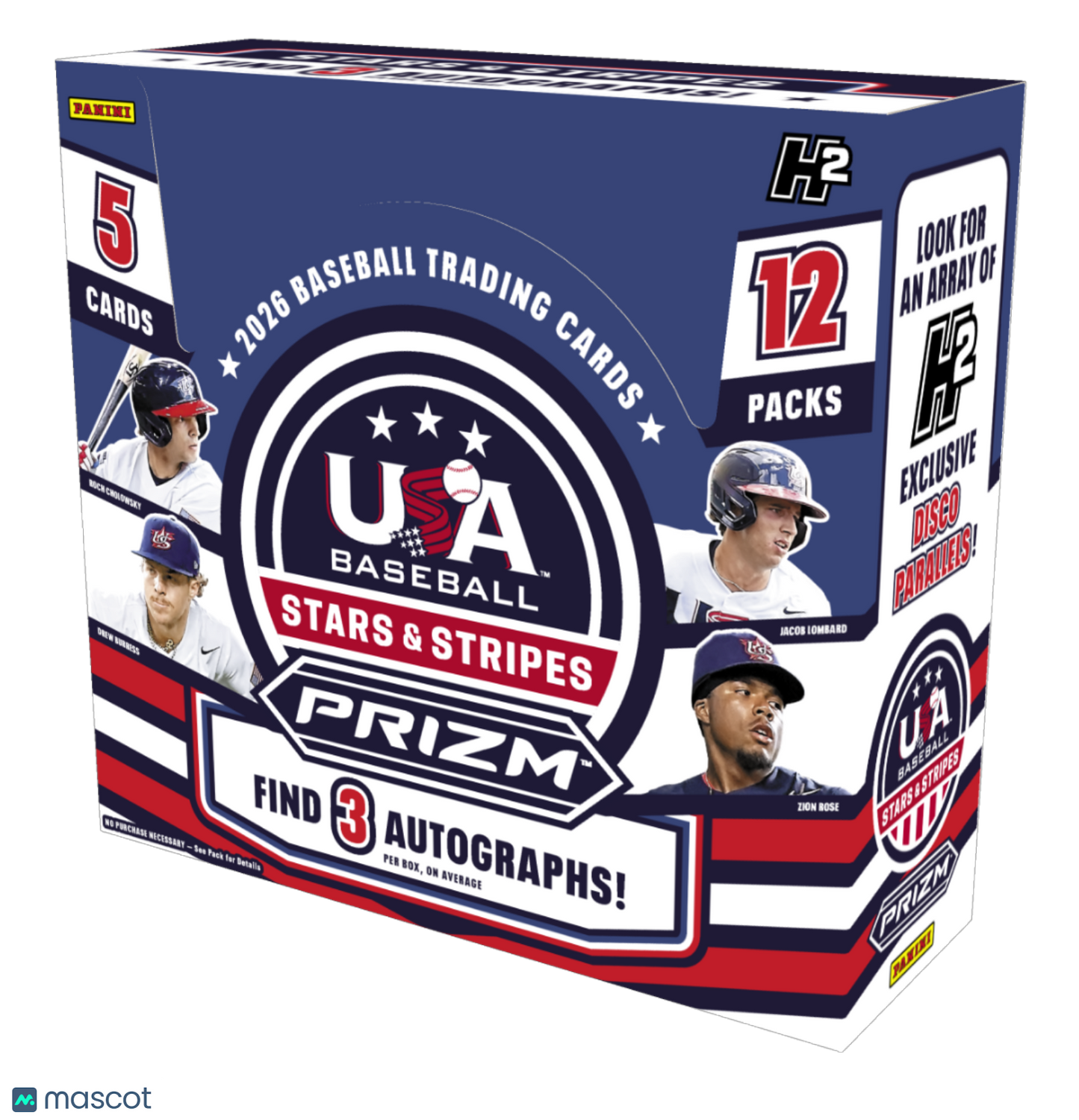 2026 Panini MLB Prizm USA Stars & Stripes