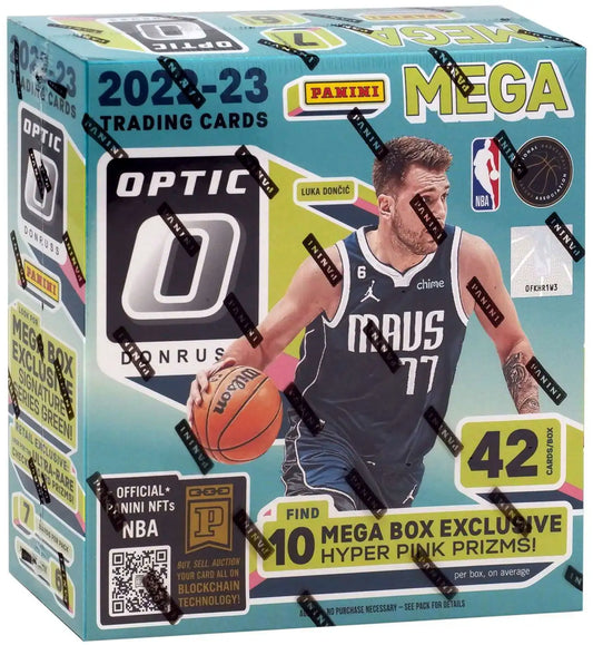 2022-23 Donruss Optic Basketball Trading Card MEGA Box
