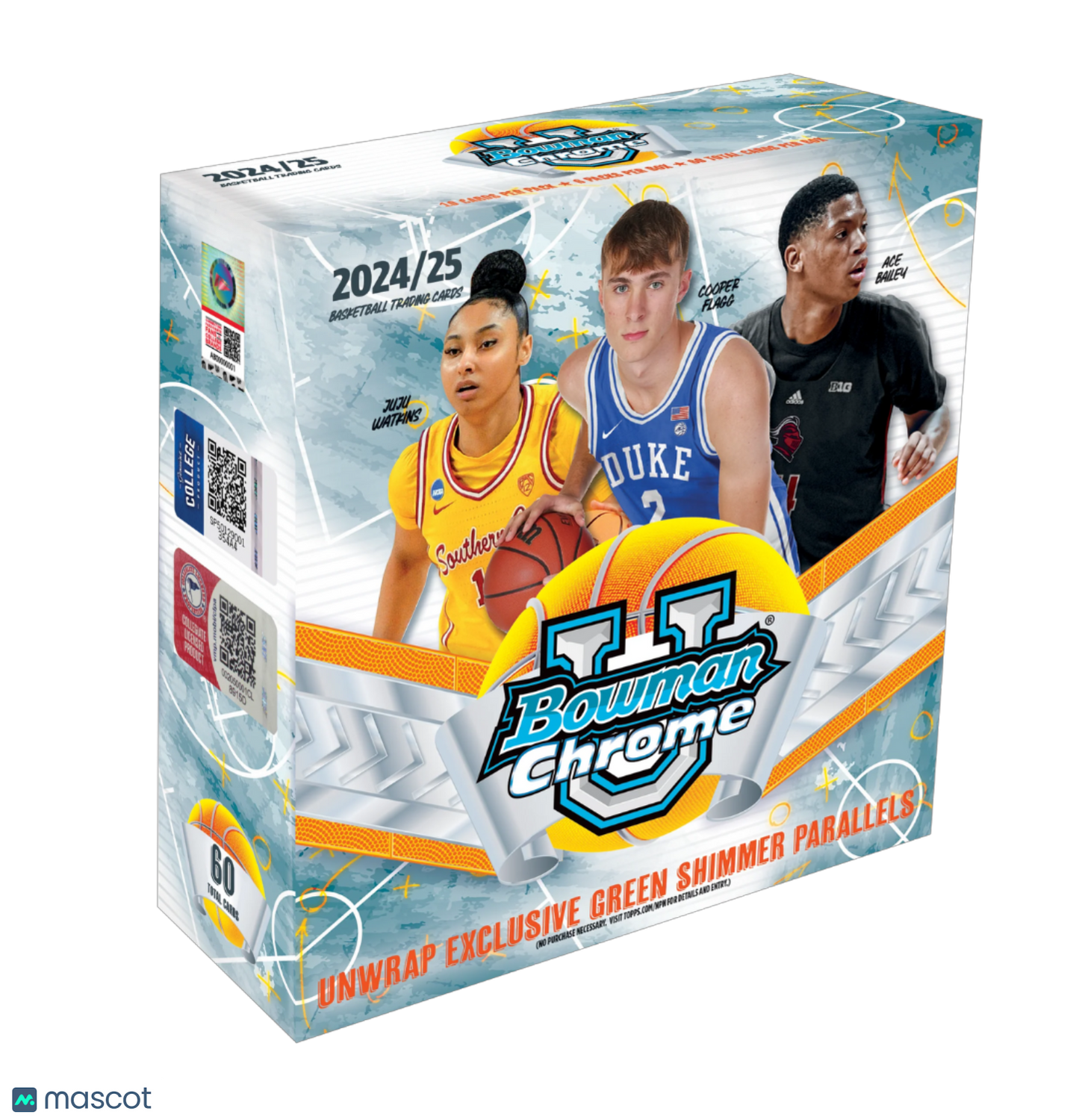 2024/25 Topps NBA Bowman Chrome University Mega