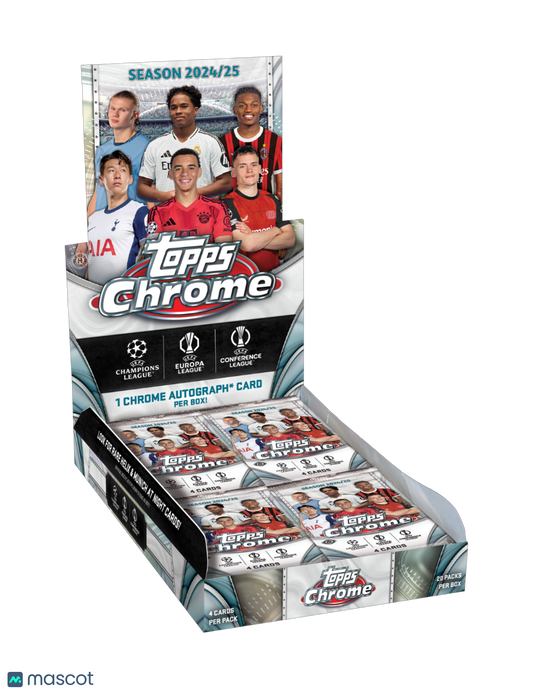2024/25 Topps Soccer Chrome UEFA Hobby Product