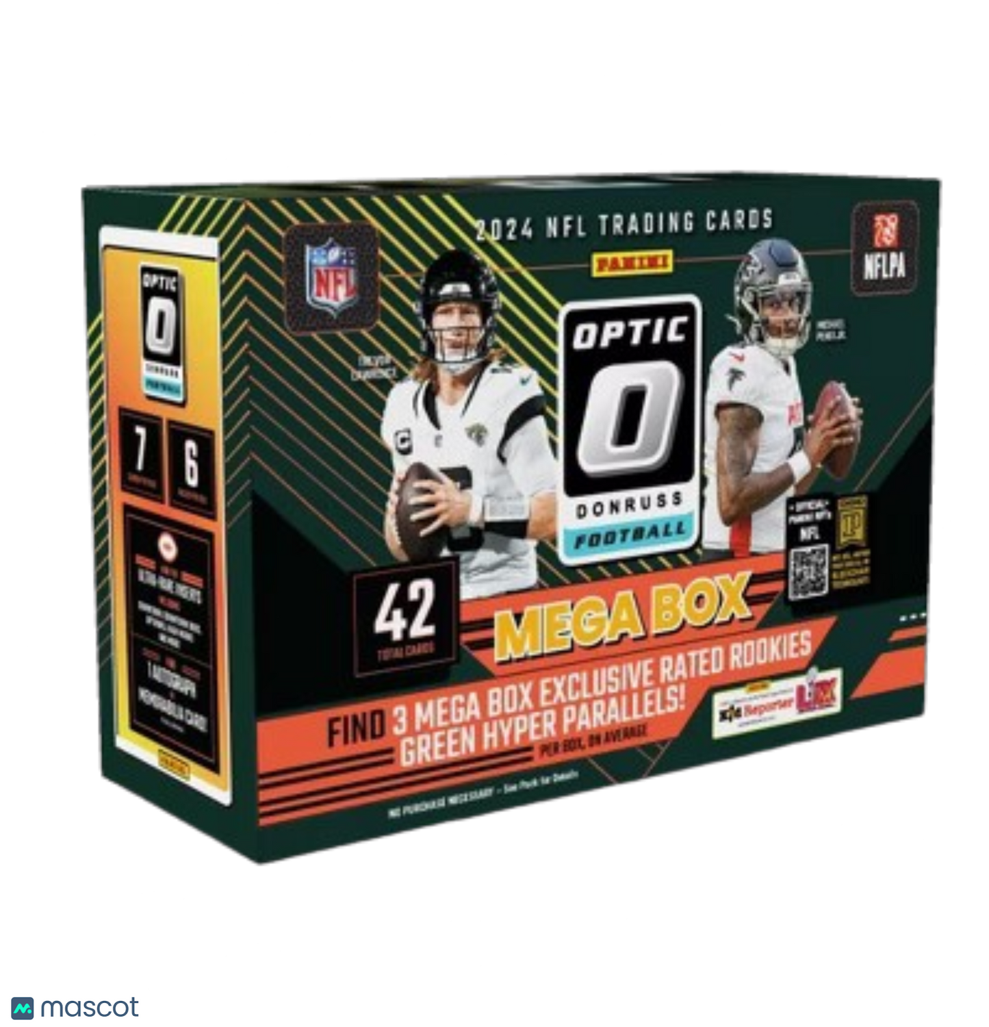 2024 Panini NFL Donruss Optic ( Green) Mega - Green Hyper