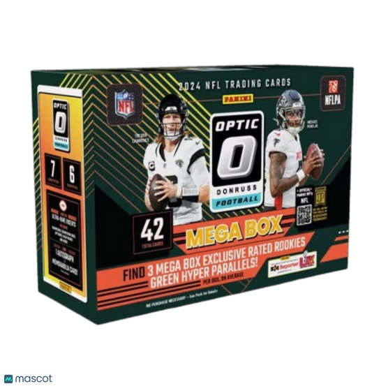 2024 Panini NFL Donruss Optic ( Green) Mega - Green Hyper