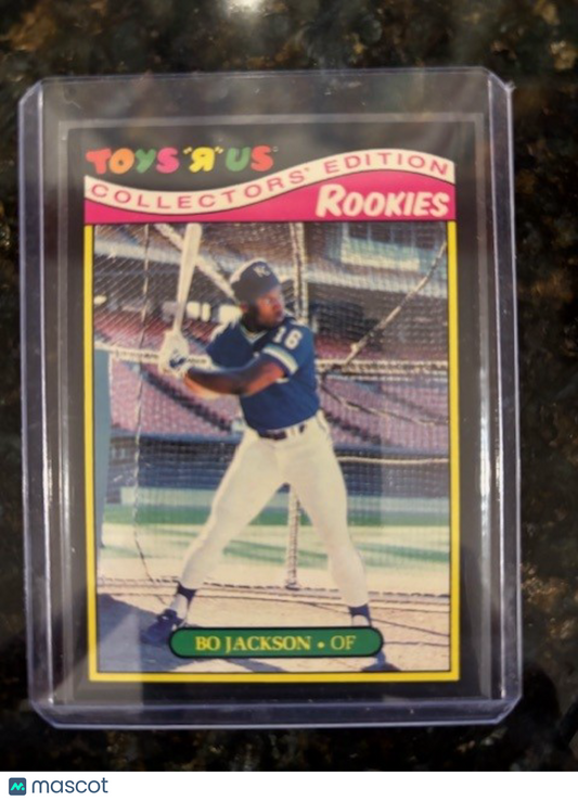 1987 Topps Toys 'R' Us Collectors' Edition Rookies Bo Jackson #13 Rookie Mint