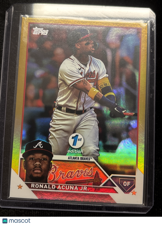 2023 Topps Ronald Acuna Jr. #150 Gold (1st Edition)