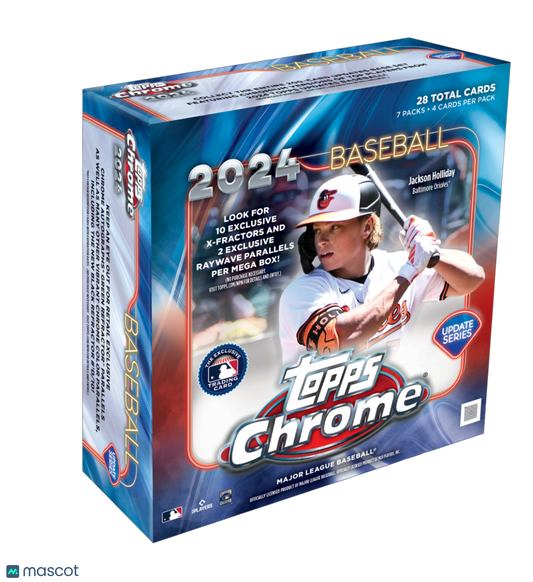 2024 Topps MLB Chrome Update Mega