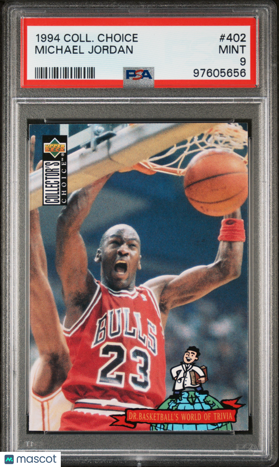 1994 Collector's Choice Michael Jordan #402 PSA 9