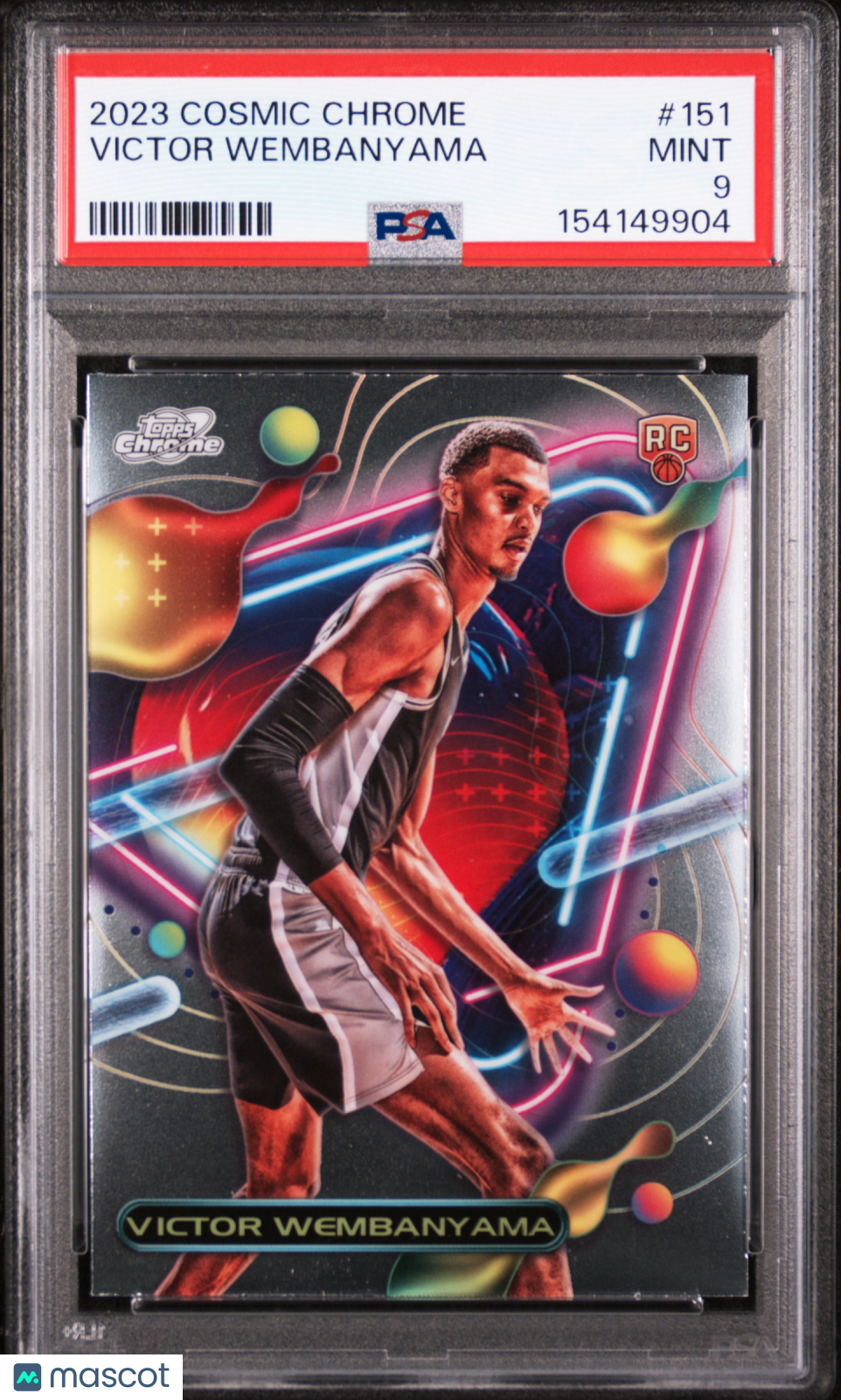 2023 Topps Cosmic Chrome Victor Wembanyama #151 PSA 9