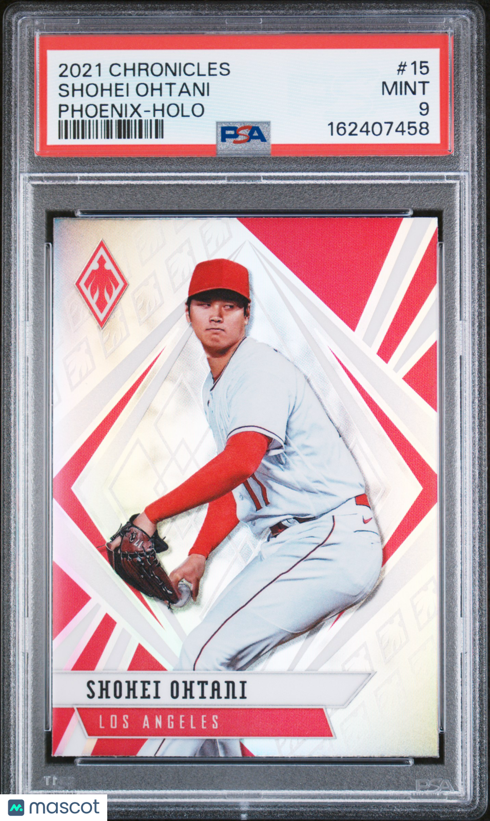 2021 Panini Chronicles Phoenix Shohei Ohtani #15 Holo PSA 9