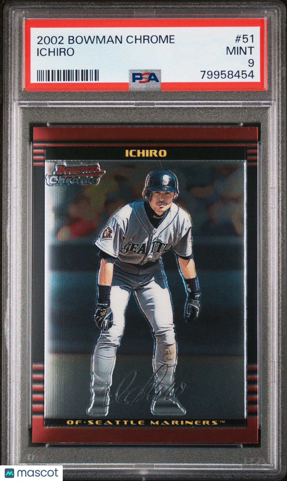 2002 Bowman Chrome Ichiro #51 PSA 9
