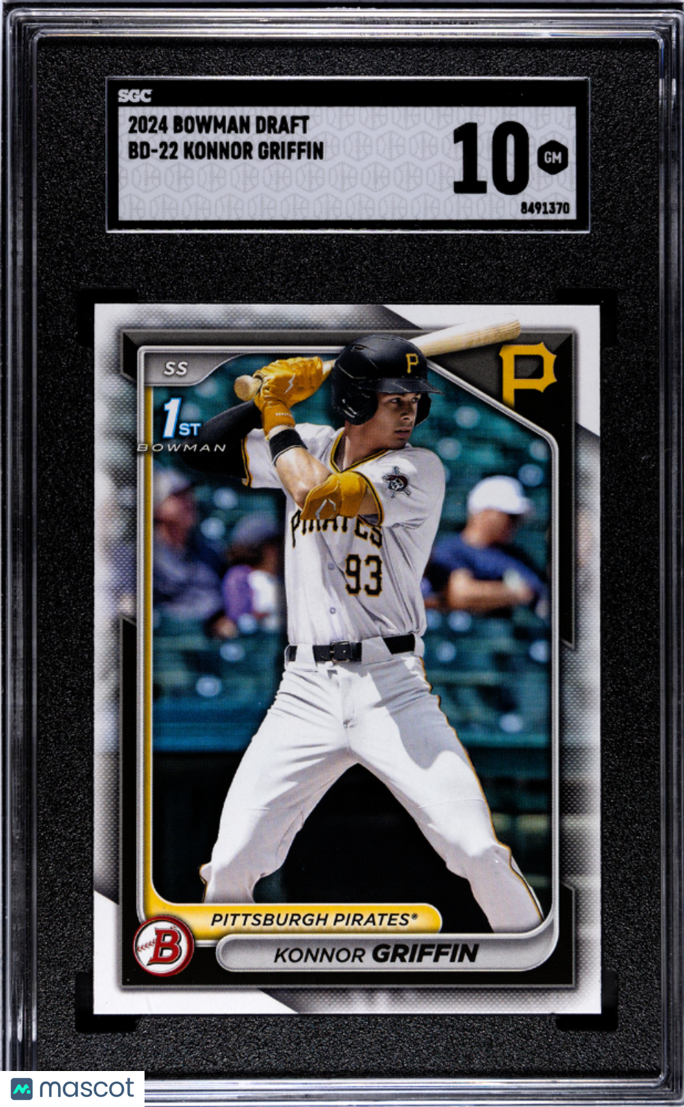 2024 Bowman Draft Konnor Griffin #BD-22 SGC 10