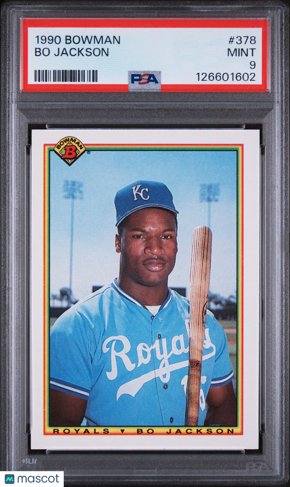1990 Bowman Bo Jackson #378 PSA 9