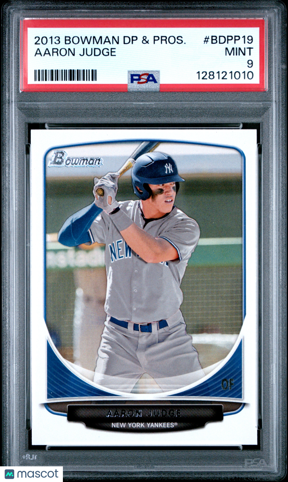 2013 Bowman Draft Picks & Prospects Aaron Judge #BDPP19 PSA 9