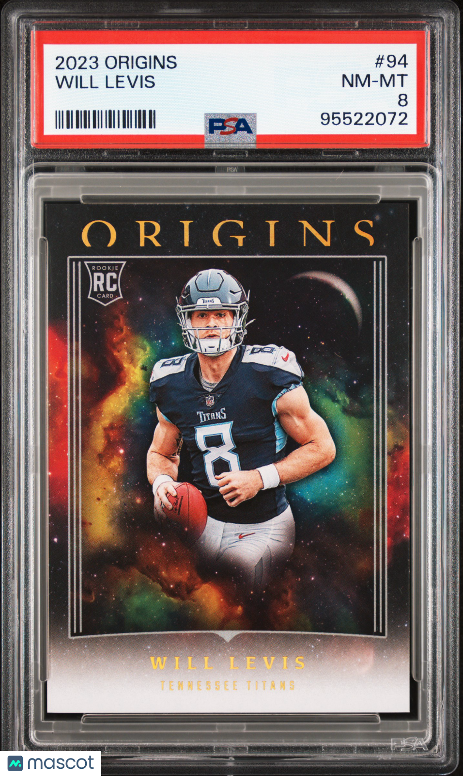 2023 Panini Origins Will Levis #94 PSA 8