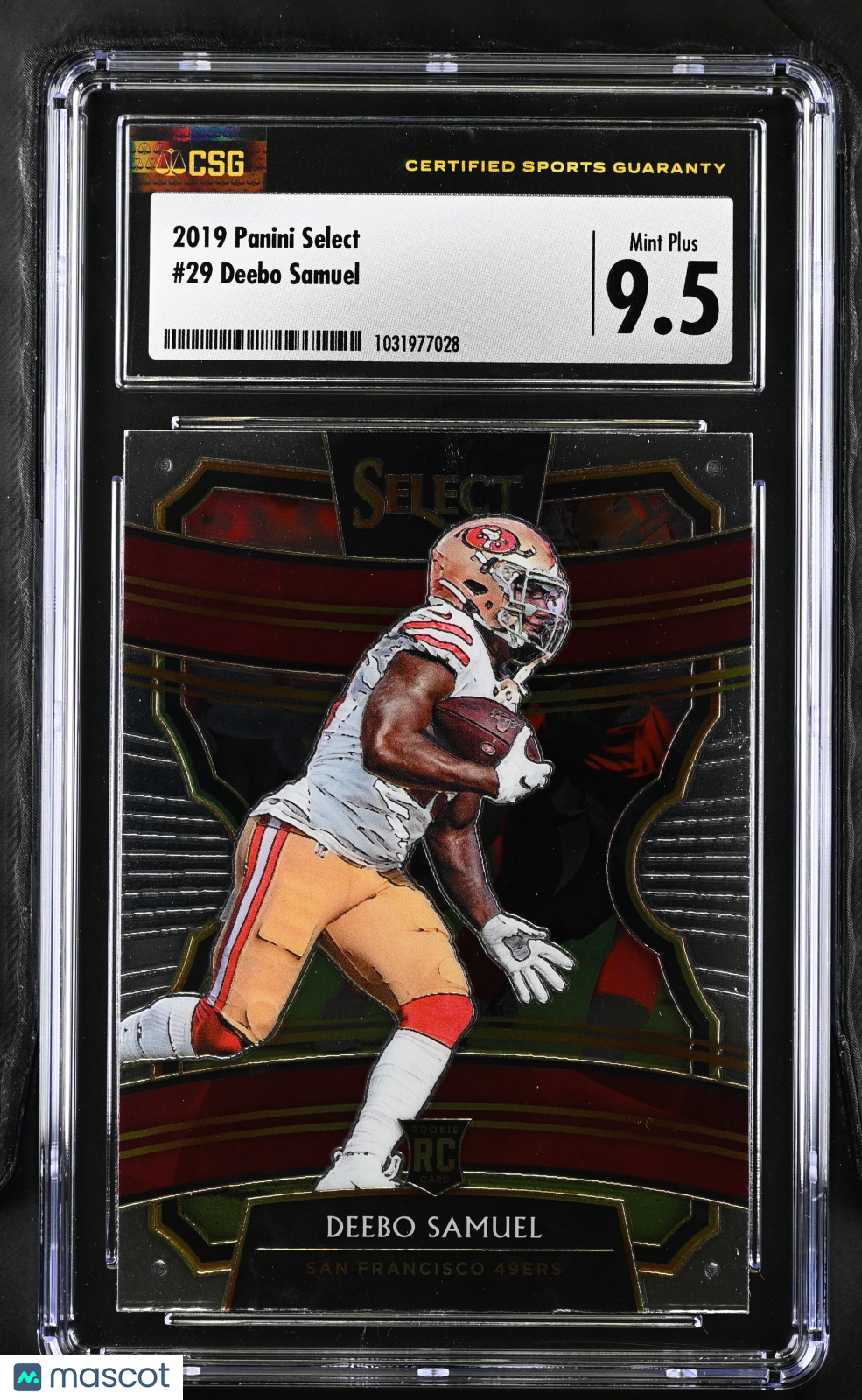 2019 Panini Select Deebo Samuel #29 CGC 9.5