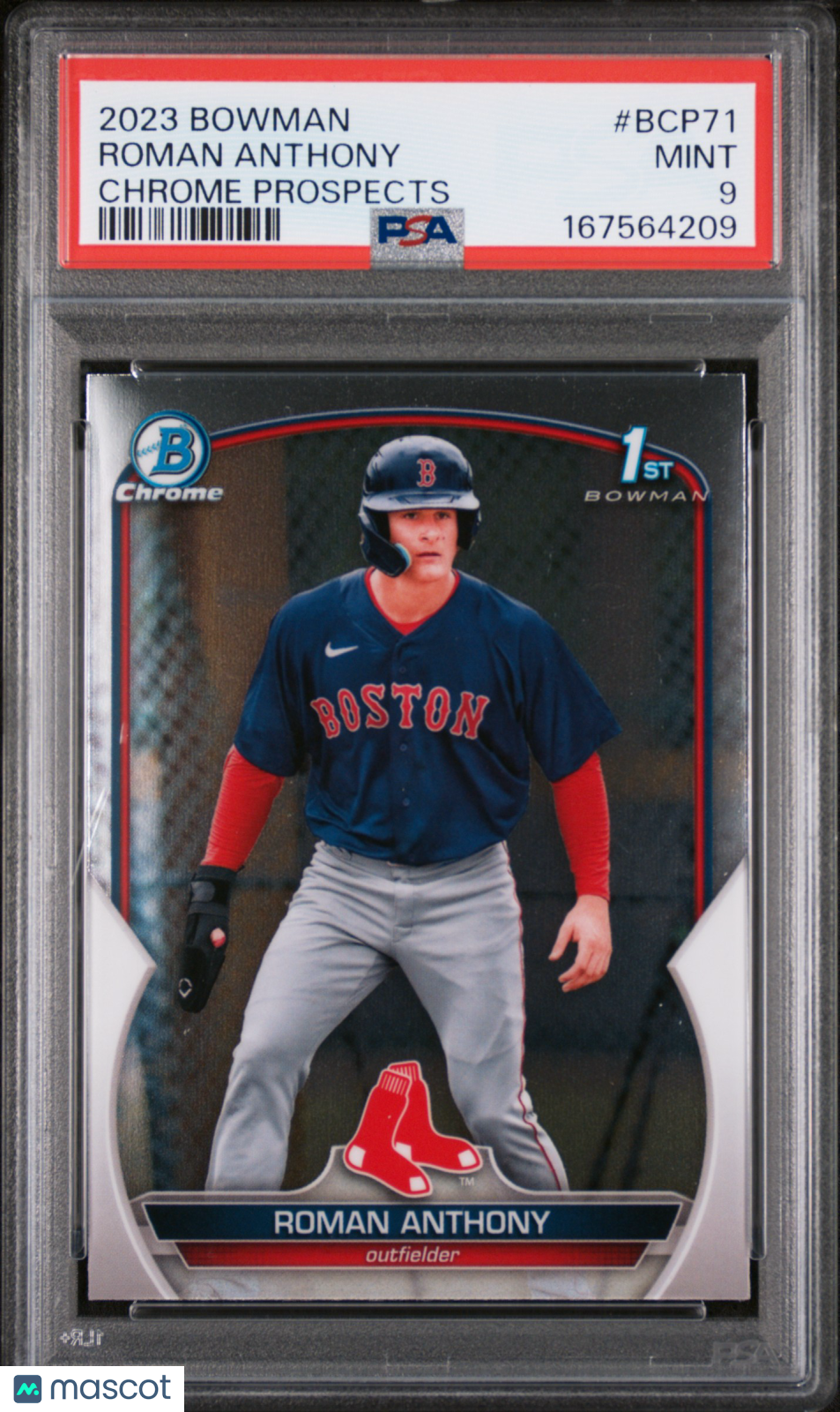 2023 Bowman Chrome Prospects Roman Anthony #BCP71 PSA 9