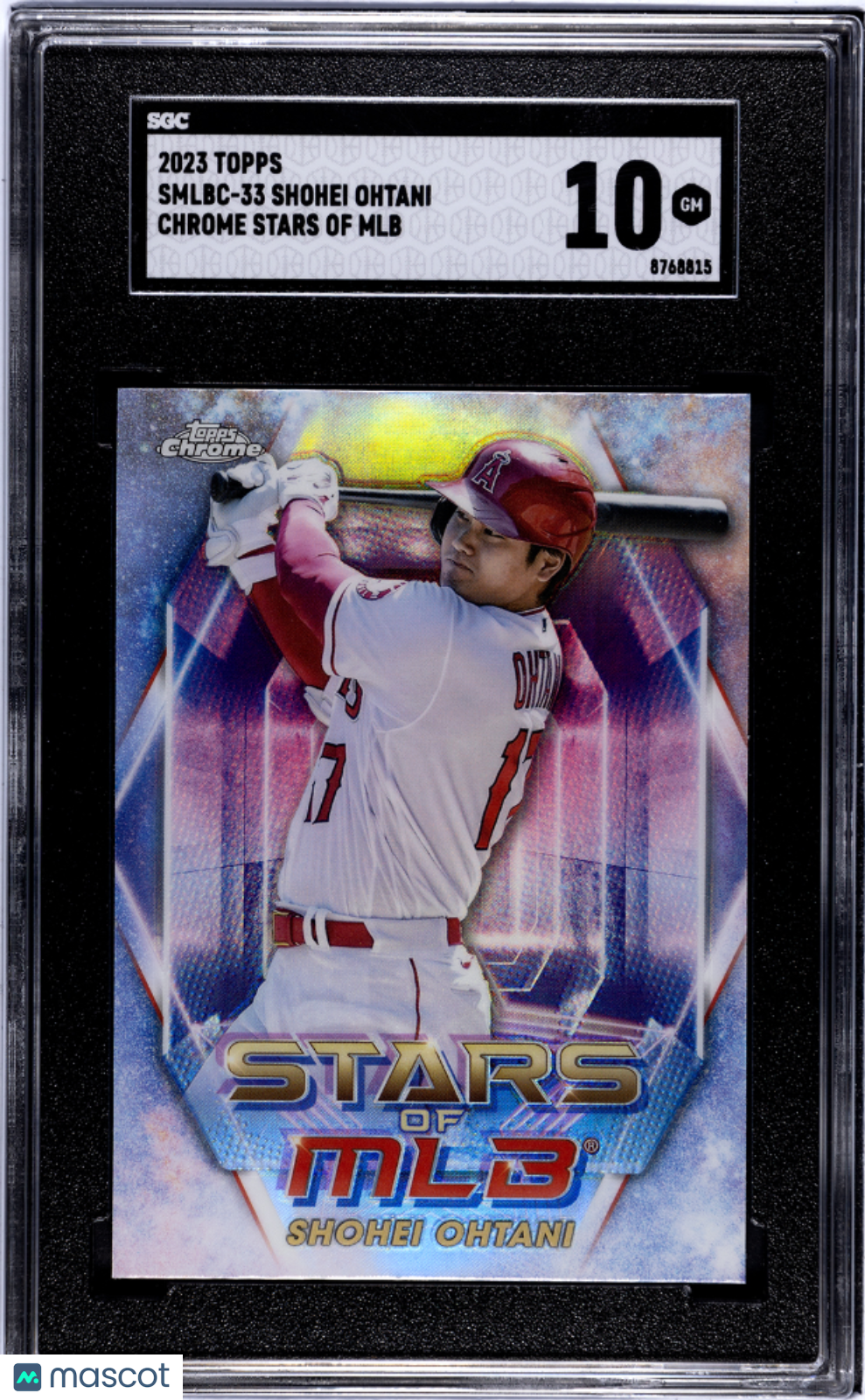 2023 Topps Shohei Ohtani #SMLBC-33 CHR. Stars Of MLB SGC 10