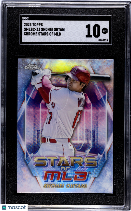 2023 Topps Shohei Ohtani #SMLBC-33 CHR. Stars Of MLB SGC 10