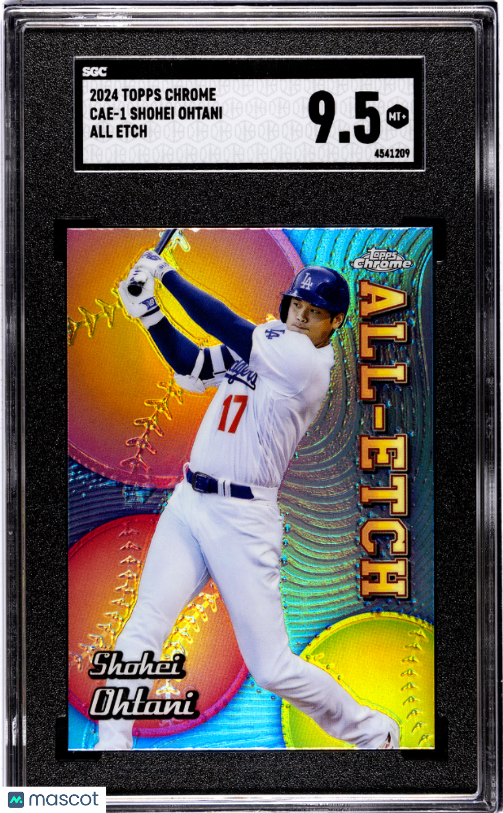 2024 Topps Chrome Shohei Ohtani #CAE-1 All Etch SGC 9.5