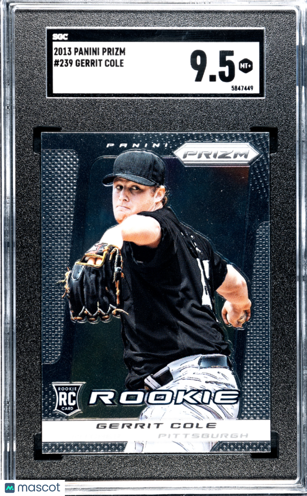 2013 Panini Prizm Gerrit Cole #239 SGC 9.5