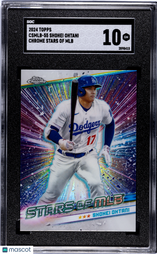 2024 Topps Shohei Ohtani #CSMLB-55 CH. Stars Of MLB SGC 10