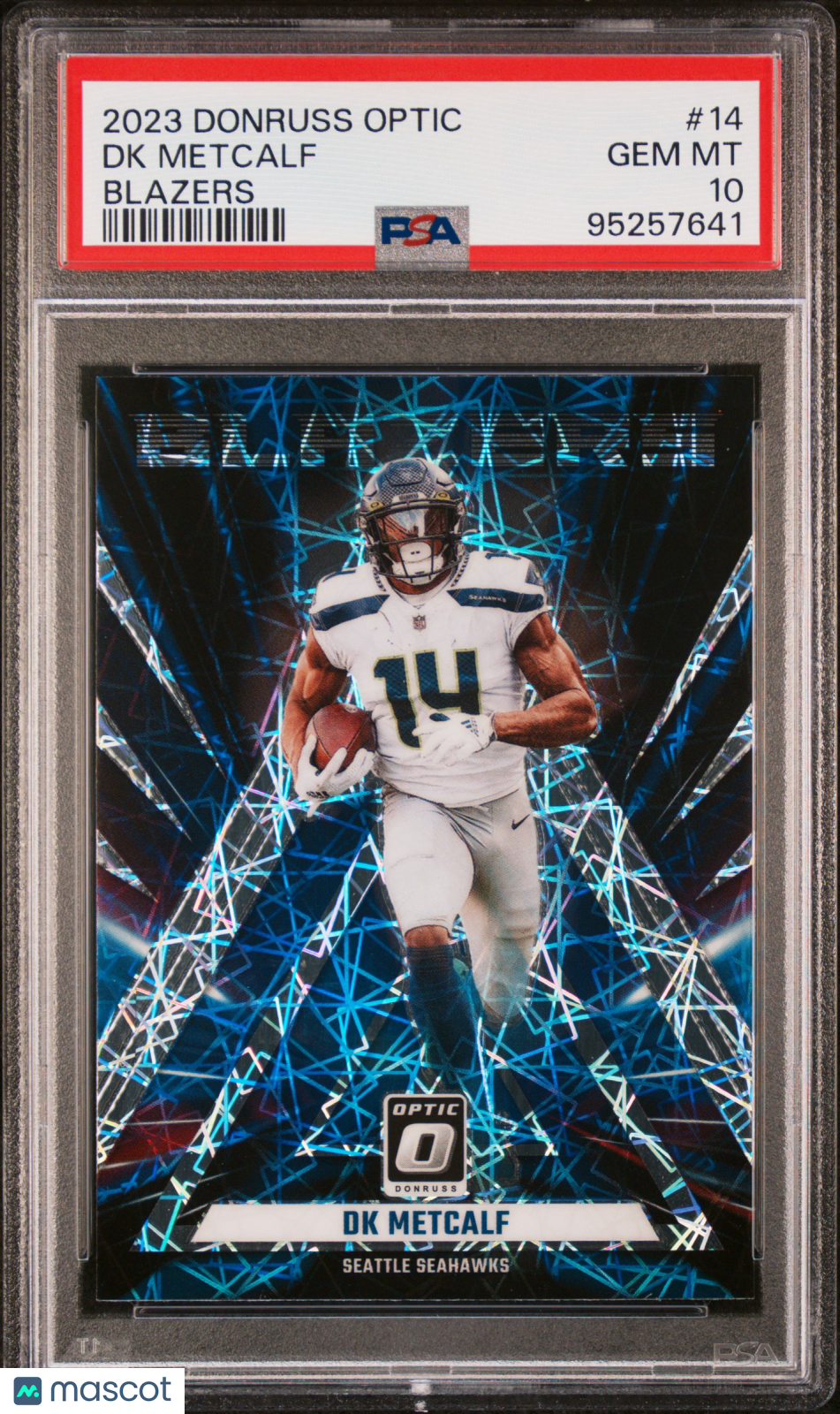2023 Panini Donruss Optic Blazers DK Metcalf #14 PSA 10