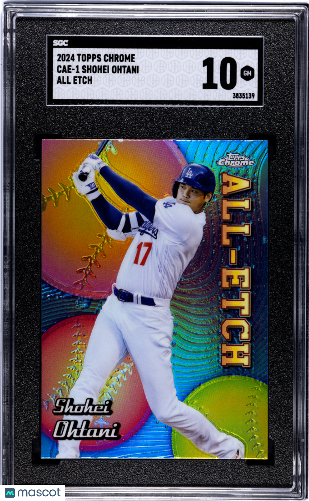 2024 Topps Chrome Shohei Ohtani #CAE-1 All Etch SGC 10